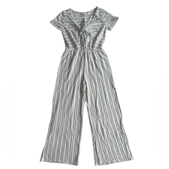 Caution To The Wind Pants - Caution to the Wind Wide Leg Jumpsuit Medium M Striped Comfort Loungewear Beach